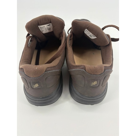 New Balance 813 Brown Leather Walking Shoes Mens Size 7.5 D‎ main image 4